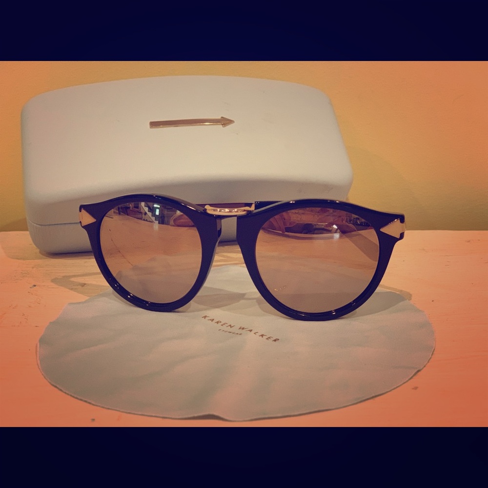 Karen Walker Helter Skelter Sunglasses